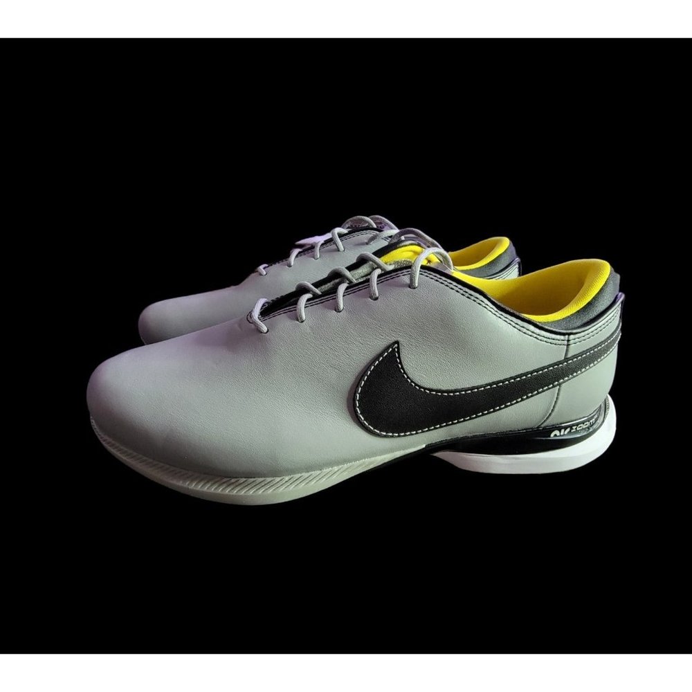 NIKE Men's Air Zoom Victory Tour 2 Golf Shoes - Grey/Yellow - Size 11.5 - DJ6570